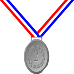 Medal - Silver Clip Art