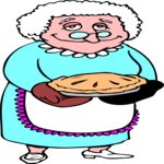 Woman with Pie
