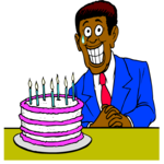 Birthday Guy 2 Clip Art