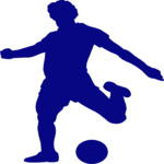Soccer - Player 15 Clip Art