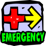Emergency Sign 2 Clip Art