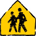 School - Pedestrians 2 Clip Art