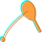 Paddle Toy 2 Clip Art