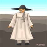 Korean Man Clip Art