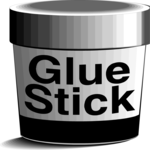 Glue Stick 1 Clip Art