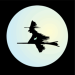 Witch Flying 15 Clip Art