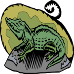Alligator 6 Clip Art