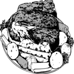 Pot Roast 1 Clip Art