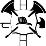 Fire Fighter's Symbol Clip Art