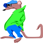 Rat - Sneaky Clip Art