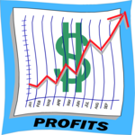 Profits Rising 5 Clip Art