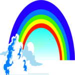 Rainbow 08 Clip Art