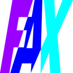 FAX 4 Clip Art