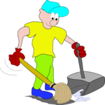 Janitor 10 Clip Art