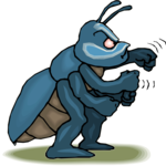 Ant - Angry 2 Clip Art