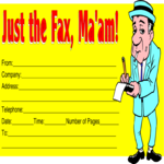 Just the Fax 1 Clip Art