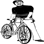 Cyclist Clip Art