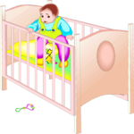 Baby in Crib 2