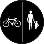 Bike Lane & Pedestrians