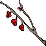 Branch - Cherry Clip Art