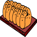 Bread - Loaf 39 Clip Art