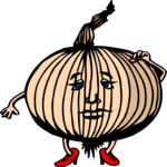 Onion - Sad Clip Art