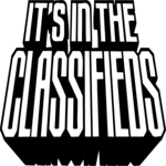 Itís in the Classifieds Clip Art