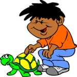 Boy & Turtle 1