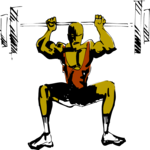 Weight Lifting 33 Clip Art