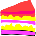 Cake Slice 3 Clip Art