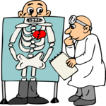 X-Ray - Broken Heart 2 Clip Art