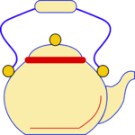 Teapot 14 Clip Art