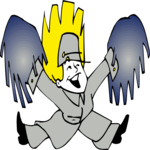 Cheerleader 02 Clip Art