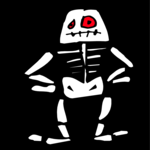 Skeleton - Nutty Clip Art