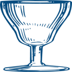 Antique Style Goblet 2 Clip Art