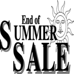 End of Summer Sale Title