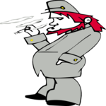 Man Smoking Clip Art