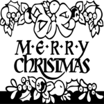 Merry Christmas 12 Clip Art