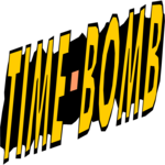 Time-Bomb - Title Clip Art