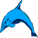 Dolphin 1 Clip Art