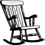 Rocking Chair 3 Clip Art