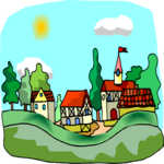 Town 23 Clip Art