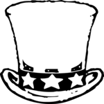 Hat Frame Clip Art