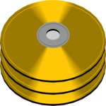 Compact Discs 2 Clip Art