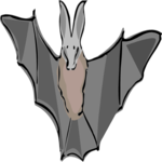 Bat 13 Clip Art
