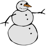 Snowman 20 Clip Art