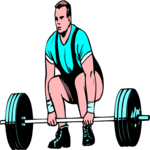 Weight Lifting 11 Clip Art