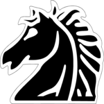 Horse - Head 2 Clip Art