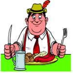 Meal - German Clip Art