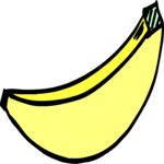Banana 18 Clip Art